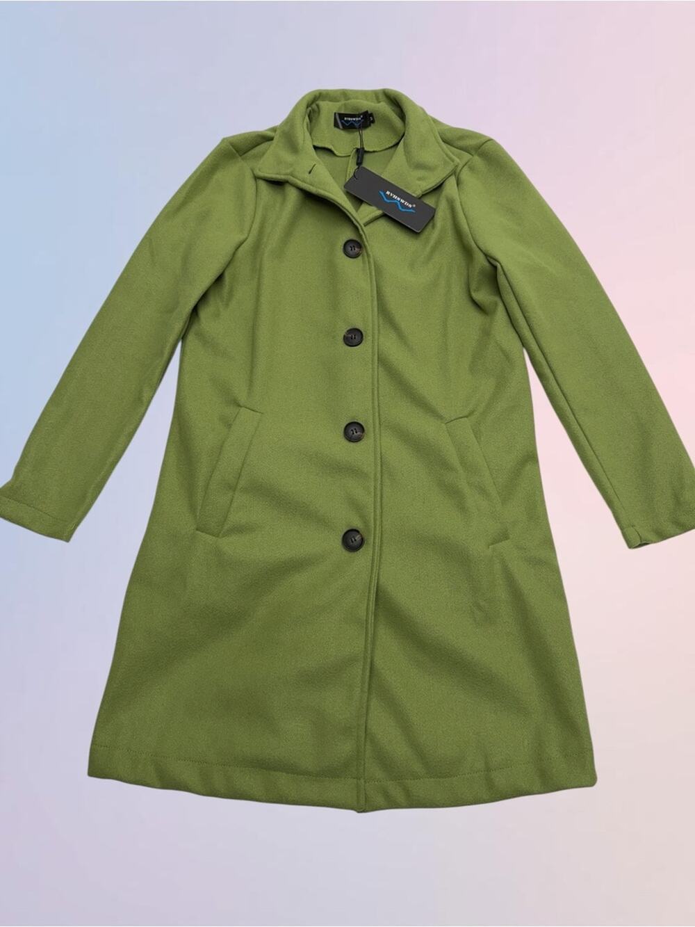Women’s Medium Green Pea Coat